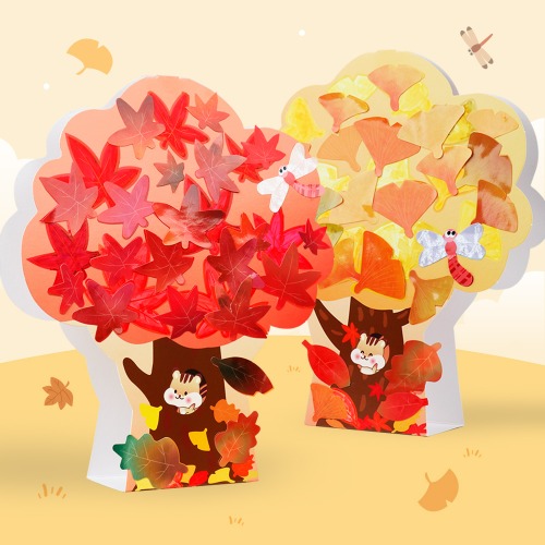 가을나무 스티커 꾸미기 (2종 set)